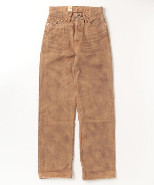 RRL(ダブル アール エル)の「ハイ ボーイ フィット タン ジーンズ(デニムパンツ・レディース・ブラウン系6・29/28/27/26/25/24)」の2枚目の写真