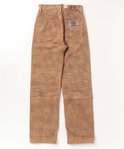 RRL(ダブル アール エル)の「ハイ ボーイ フィット タン ジーンズ(デニムパンツ・レディース・ブラウン系6・29/28/27/26/25/24)」の8枚目の写真