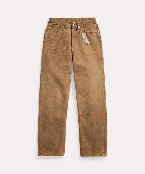 RRL(ダブル アール エル)の「ハイ ボーイ フィット タン ジーンズ(デニムパンツ・レディース・ブラウン系6・29/28/27/26/25/24)」の9枚目の写真
