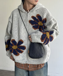 CPCM | ハンドニットジップパーカー(カーディガン/ボレロ)