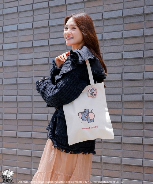 公式】TOM and JERRY タフィーおむつ カラバリトートバッグ（トート