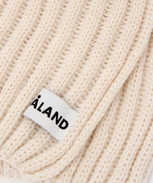 ALAND(エーランド)の「【UNISEX】ALAND/ニットリブマフラ-(マフラー・レディース・ブルー/ブラック/ホワイト・FREE)」の15枚目の写真