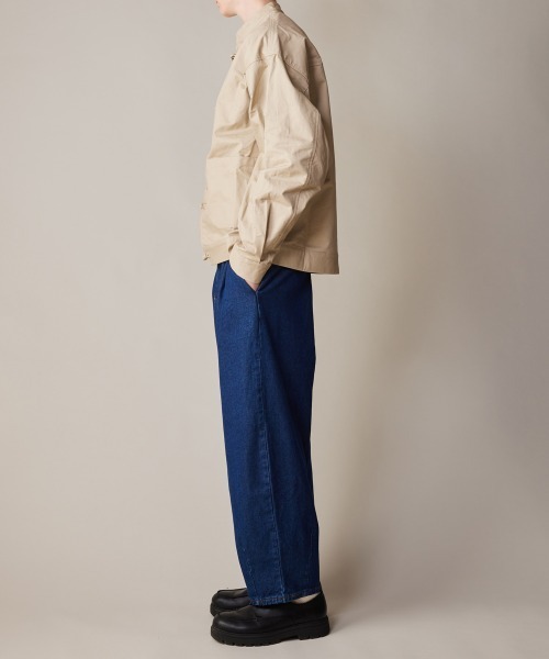 rehacer（レアセル）の「R. : Cotton Twill  Kung-fu Jacket（カバーオール・メンズ・ベージュ/ブラック・LARGE/MEDIUM）」の18枚目の写真