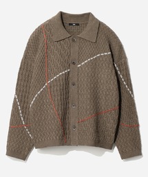 HARE | ステッチラインシャツニット(HARE)(シャツ/ブラウス)