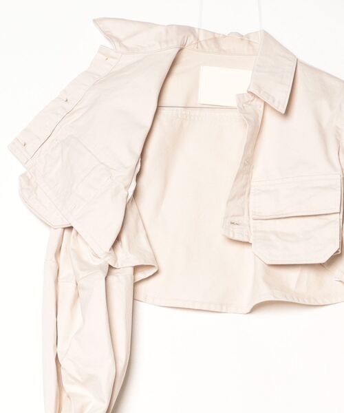 Short Shirts Jacket（ブルゾン）｜leinwande（ラインヴァンド）