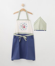 LAURA ASHLEY（ローラアシュレイ）の「【親子リンク可】アップウェル ポージーズ柄 キッズ エプロン（エプロン）」