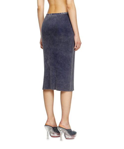 DIESEL（ディーゼル）の「ウィメンズ ニットスカート M-MERYN（スカート・レディース・ブラック/ブルー系その他・LARGE/MEDIUM/SMALL/X-SMALL）」の12枚目の写真