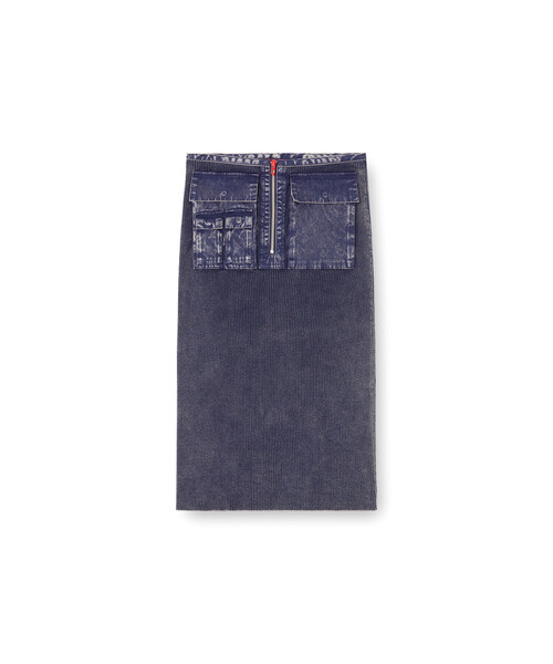 DIESEL（ディーゼル）の「ウィメンズ ニットスカート M-MERYN（スカート・レディース・ブラック/ブルー系その他・LARGE/MEDIUM/SMALL/X-SMALL）」の14枚目の写真