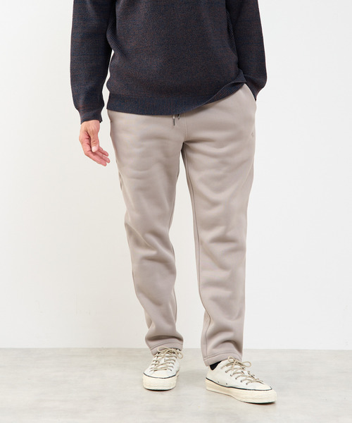 MEN'S MELROSE(メンズメルローズ)の「ハイファンクショナルフリーススウェットパンツ(スウェットパンツ・メンズ・チャコールグレー/グレイッシュベージュ・4/3)」の1枚目の写真
