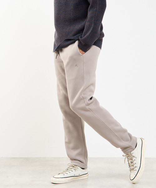 MEN'S MELROSE(メンズメルローズ)の「ハイファンクショナルフリーススウェットパンツ(スウェットパンツ・メンズ・チャコールグレー/グレイッシュベージュ・4/3)」の14枚目の写真