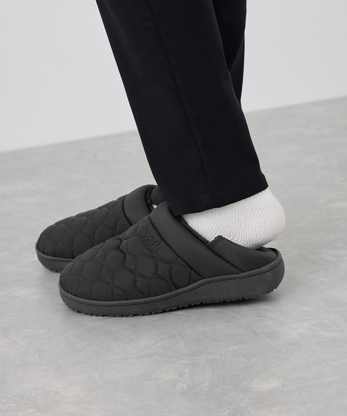 MEI（メイ）の「【MEI/メイ】キルティングモックシューズ（スリッポン・レディース・ブラック/ベージュ系その他・S/M/L）」の5枚目の写真