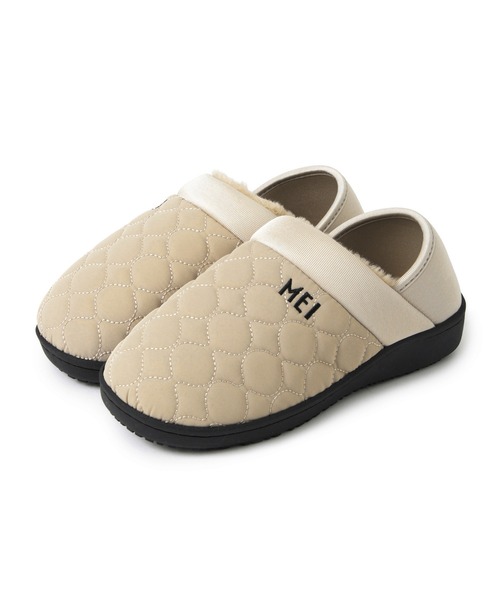 MEI（メイ）の「【MEI/メイ】キルティングモックシューズ（スリッポン・レディース・ブラック/ベージュ系その他・S/M/L）」の9枚目の写真