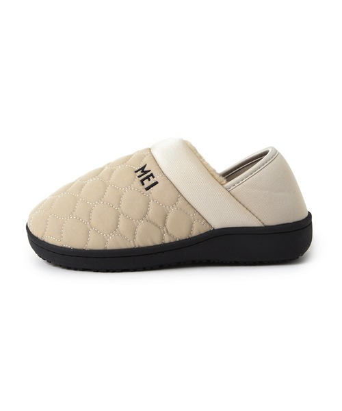 MEI（メイ）の「【MEI/メイ】キルティングモックシューズ（スリッポン・レディース・ブラック/ベージュ系その他・S/M/L）」の11枚目の写真