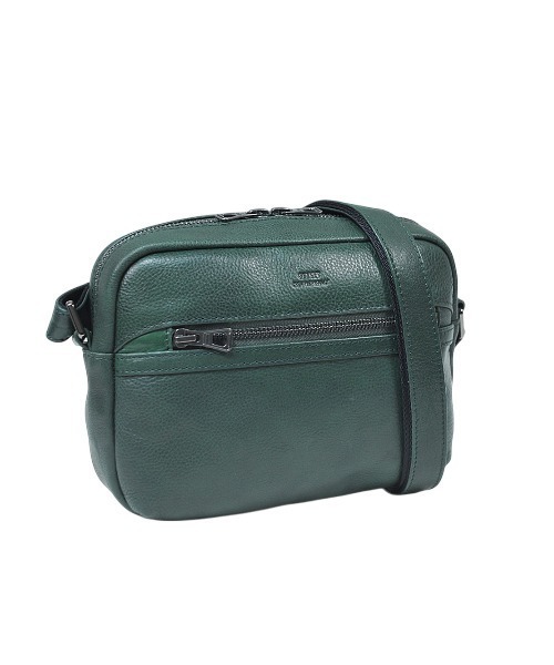 SEEKER(シーカー)の「【NOBLE】オイルレザー スクエアミニショルダー SKB-NB09(ショルダーバッグ・メンズ・ネイビー/グリーン/ワイン/ブラック/キャメル・FREE)」の3枚目の写真