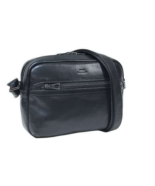 SEEKER(シーカー)の「【NOBLE】オイルレザー スクエアミニショルダー SKB-NB09(ショルダーバッグ・メンズ・ネイビー/グリーン/ワイン/ブラック/キャメル・FREE)」の2枚目の写真