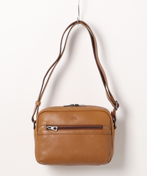 SEEKER(シーカー)の「【NOBLE】オイルレザー スクエアミニショルダー SKB-NB09(ショルダーバッグ・メンズ・ネイビー/グリーン/ワイン/ブラック/キャメル・FREE)」の19枚目の写真