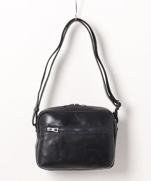 SEEKER(シーカー)の「【NOBLE】オイルレザー スクエアミニショルダー SKB-NB09(ショルダーバッグ・メンズ・ネイビー/グリーン/ワイン/ブラック/キャメル・FREE)」の18枚目の写真