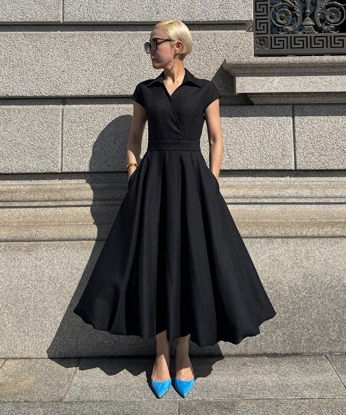 サマーツイードバルーンドレス（ワンピース）｜JENNE（ジェンヌ）の