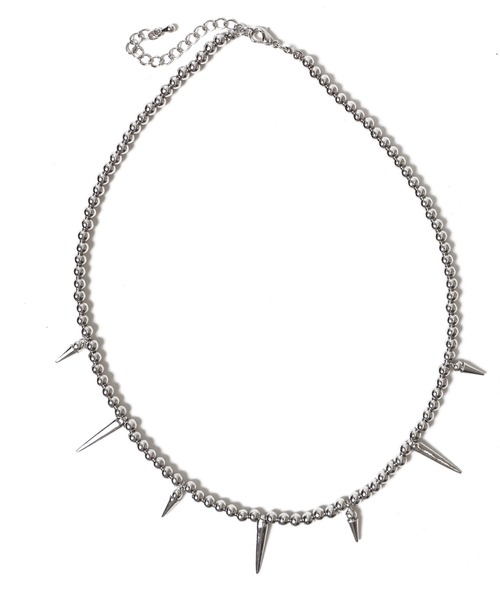 Figments（フィグメンツ）の「Spikeネックレス（ネックレス・レディース・シルバー・FREE）」の3枚目の写真