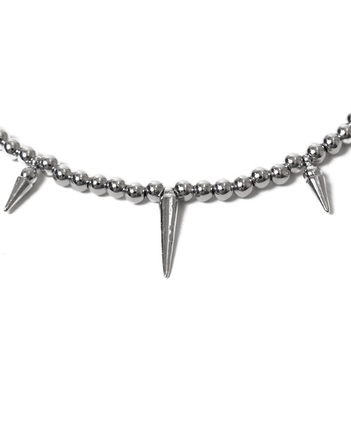 Figments（フィグメンツ）の「Spikeネックレス（ネックレス・レディース・シルバー・FREE）」の4枚目の写真