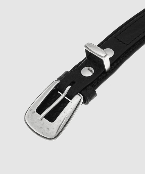 LEMAIRE(ルメール)の「MINIMAL WESTERN BELT(ベルト・メンズ・ブラック/ダークブラウン・80)」の4枚目の写真