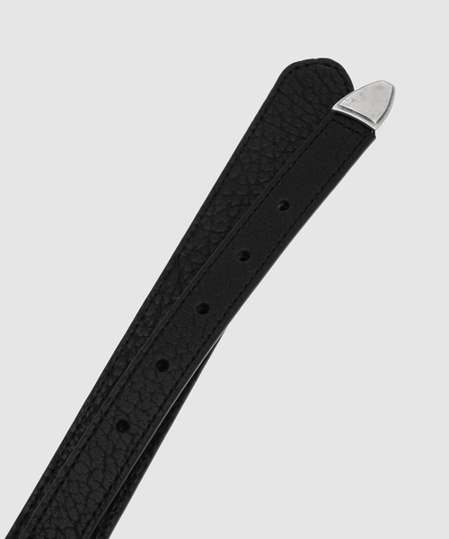 LEMAIRE(ルメール)の「MINIMAL WESTERN BELT(ベルト・メンズ・ブラック/ダークブラウン・80)」の6枚目の写真