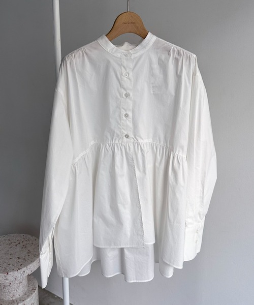 【BEAMS JAPAN】タイプライター ベルト ギャザー シャツ SHIPS 公式サイト