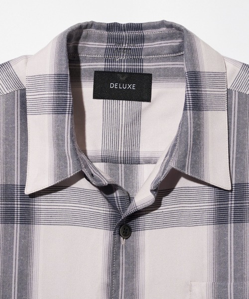 DELUXE（デラックス）の「PONTIAC（シャツ/ブラウス・メンズ・ネイビー/オレンジ・MEDIUM/LARGE）」の5枚目の写真