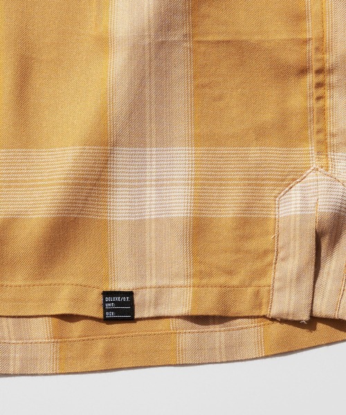 DELUXE（デラックス）の「PONTIAC（シャツ/ブラウス・メンズ・ネイビー/オレンジ・MEDIUM/LARGE）」の10枚目の写真