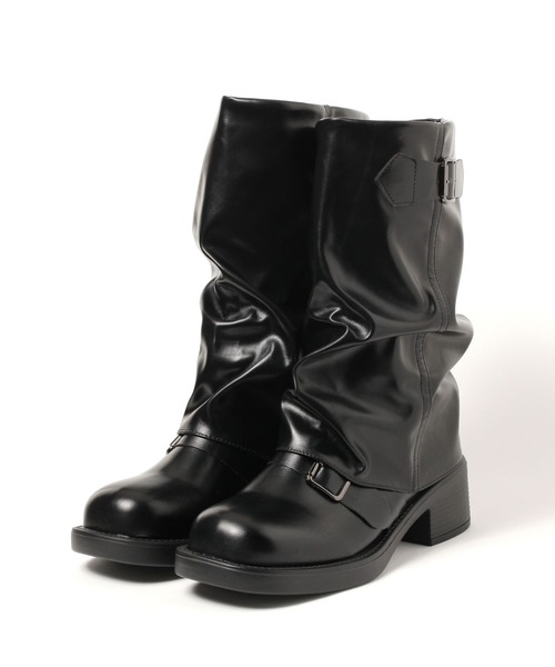 3.3 Field Trip （3.3フィールドトリップ）の「3.3 Field Trip／カバーミドルブーツ（ブーツ・レディース・ブラウン/ブラック・LARGE/MEDIUM）」の12枚目の写真