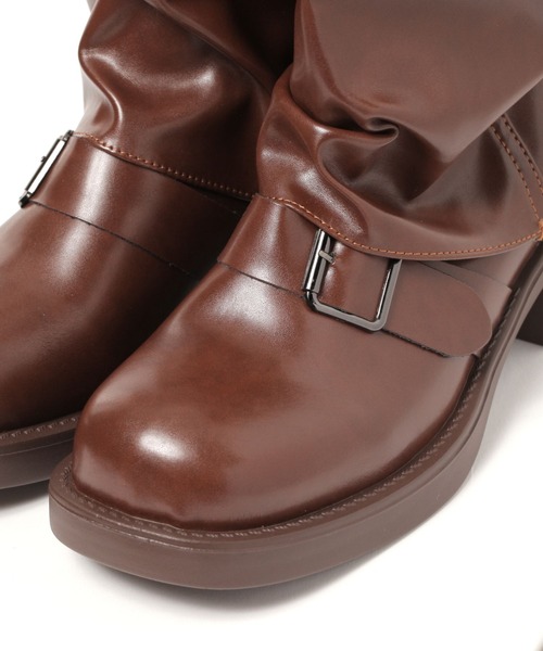 3.3 Field Trip （3.3フィールドトリップ）の「3.3 Field Trip／カバーミドルブーツ（ブーツ・レディース・ブラウン/ブラック・LARGE/MEDIUM）」の21枚目の写真