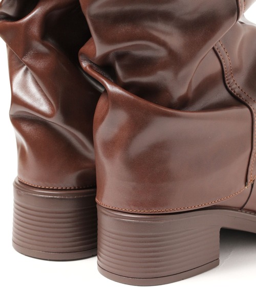 3.3 Field Trip （3.3フィールドトリップ）の「3.3 Field Trip／カバーミドルブーツ（ブーツ・レディース・ブラウン/ブラック・LARGE/MEDIUM）」の22枚目の写真