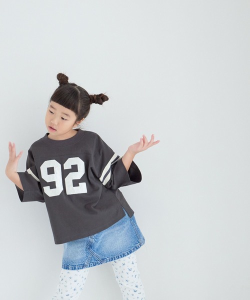 デビロック チュニック グレー 110＊ワンピース、Tシャツ、カットソー  