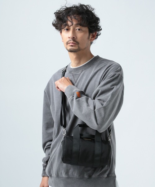 BAYFLOW（ベイフロー）の「ミニバレルバッグ（ショルダーバッグ・メンズ・ブラック/レッド/グリーン・FREE）」の5枚目の写真