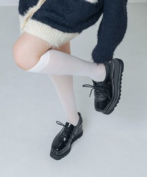 EVOL(イーボル)の【XS-LLサイズ展開・軽量】軽量厚底レースアップシューズ IY5605(ローファー)