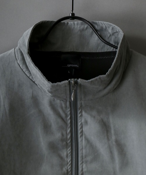 セール】V Line Color Switching Military Track Jacket/Vライン 配色