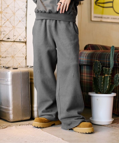 セール】起毛トライバルスウェットパンツ【SETUP着用可能