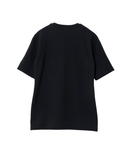 HIGH STREET∴RIPAトライアングルモノグラムVネック半袖カットソー HIGH STREET∴RIPAトライアングルモノグラムVネック半袖