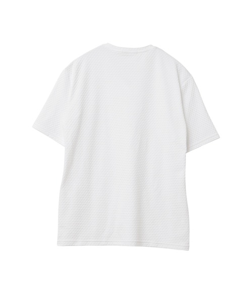HIGH STREET(ハイストリート)の「HIGH STREET∴RIPAトライアングルモノグラムVネック半袖カットソー(Tシャツ/カットソー・メンズ・ホワイト/ブラック・L/LL/M)」の16枚目の写真