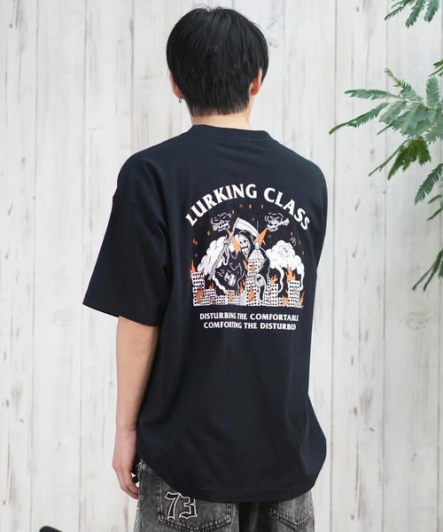 LURKING CLASS(ラーキングクラス)の「【ムラサキスポーツ限定】LURKING CLASS/ラーキングクラス 半袖Tシャツ バックプリント ST25STM07(Tシャツ/カットソー・メンズ・ブラック/ホワイト・XL/L/M)」の12枚目の写真