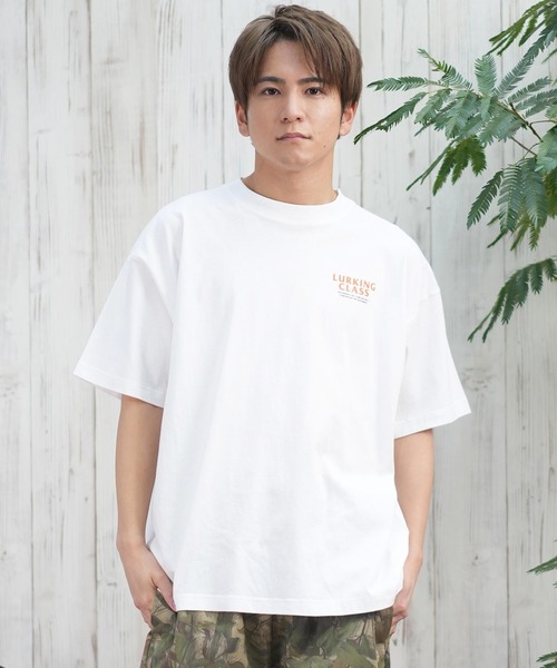 LURKING CLASS(ラーキングクラス)の「【ムラサキスポーツ限定】LURKING CLASS/ラーキングクラス 半袖Tシャツ バックプリント ST25STM07(Tシャツ/カットソー・メンズ・ブラック/ホワイト・XL/L/M)」の4枚目の写真