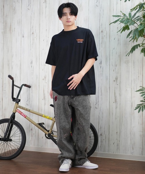 LURKING CLASS(ラーキングクラス)の「【ムラサキスポーツ限定】LURKING CLASS/ラーキングクラス 半袖Tシャツ バックプリント ST25STM07(Tシャツ/カットソー・メンズ・ブラック/ホワイト・XL/L/M)」の14枚目の写真