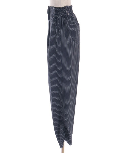 axes femme（アクシーズファム）の「ハイウエストストライプパンツ（その他パンツ・レディース・グレー/ネイビー・FREE）」の19枚目の写真