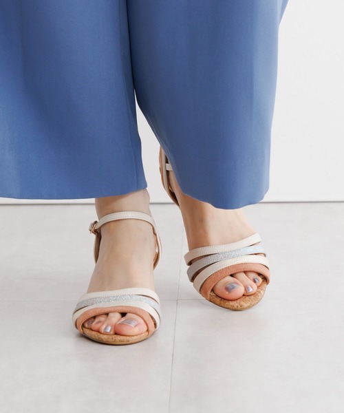 卑弥呼(ヒミコ)の「【卑弥呼】ステンドグラスクリアヒールサンダル/653201(サンダル・レディース・ブラック/ベージュ/レッド/シルバー・21.5cm/22.0cm/22.5cm/23.0cm/24.0cm/25.0cm/25.5cm/26.5cm/23.5cm/24.5cm/26.0cm)」の22枚目の写真