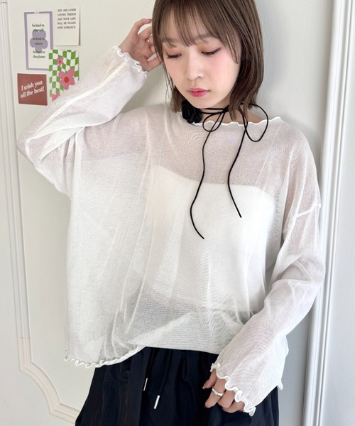 トップス Dariahrose SLY | OFF SHOULDER SWEAT トップス (Tシャツ・カットソー(長袖