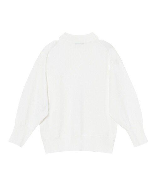 ANAYI(アナイ)の「ハイネックレイヤー プルオーバー(ニット/セーター・レディース・ブラック/オフホワイト/ベージュ・38/36)」の17枚目の写真