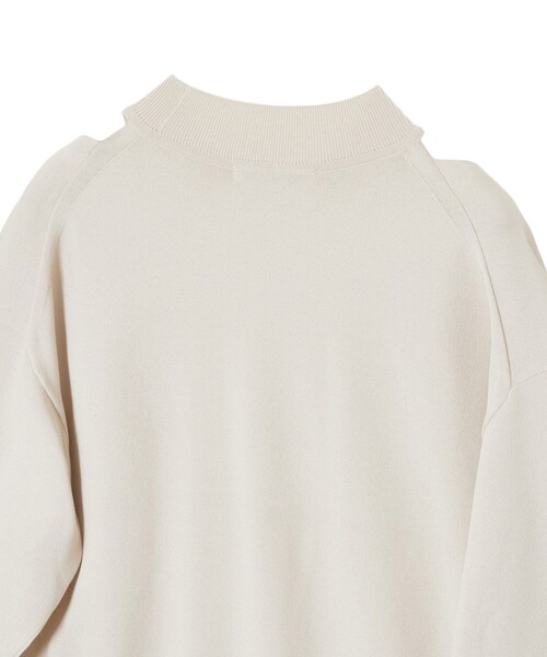 ANAYI(アナイ)の「ハイネックレイヤー プルオーバー(ニット/セーター・レディース・ブラック/オフホワイト/ベージュ・38/36)」の22枚目の写真