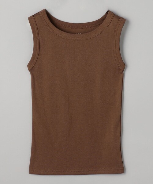 coen（コーエン）の「【再入荷・新色登場】ベーシックフライスタンクトップ（タンクトップ・レディース・モカ/ブラック/その他2/その他1/オフホワイト/ナチュラル・L/M）」の13枚目の写真