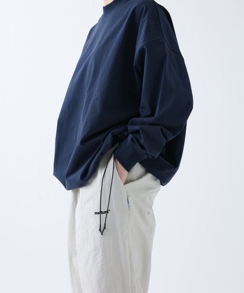 meltum（メルタム）の「BALLOON TEE L/S（Tシャツ/カットソー・メンズ・ブラック/ホワイト/ネイビー・LARGE/MEDIUM）」の9枚目の写真