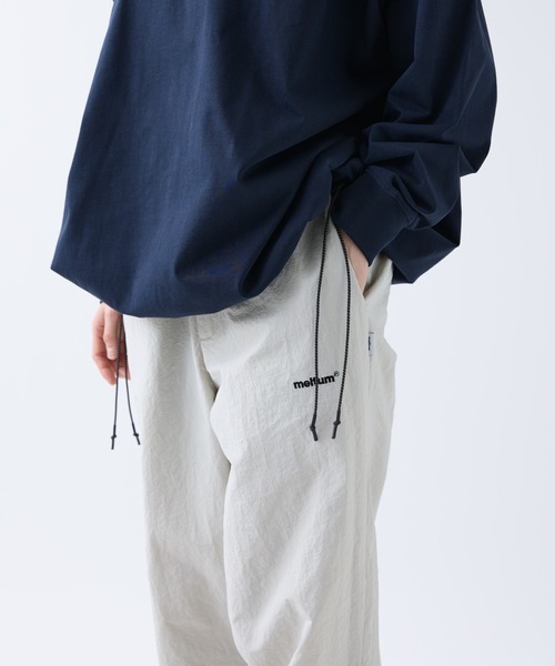 meltum（メルタム）の「BALLOON TEE L/S（Tシャツ/カットソー・メンズ・ブラック/ホワイト/ネイビー・LARGE/MEDIUM）」の11枚目の写真